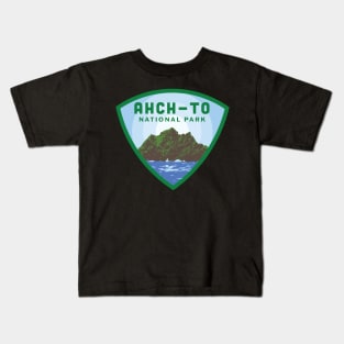 Ahch-To National Park Kids T-Shirt